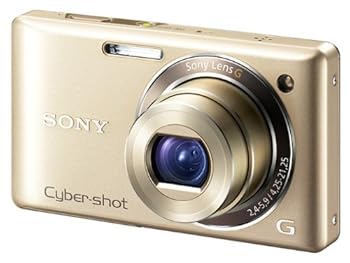 【中古】SONY デジタル写真機 Cyber-Shot(サイバーショット) W380 ゴールド DSC-W380/N