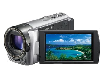 【中古】SONY デジタル固定ディスクテレビカメラリコーダー CX180 しろがね色 HDR-CX180/S