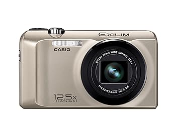 【中古】CASIO デジタル写真機 EXILIM 1610万絵素 12.5倍 ゴールド EX-H30GD