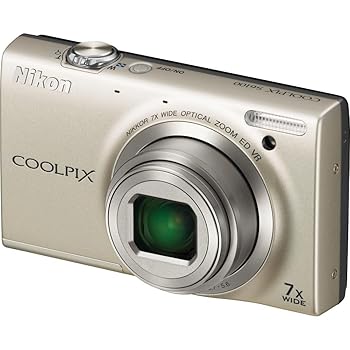 【中古】Nikon Coolpix s6100 16 MPデジタル写真機with 7 x NIKKOR広角光学望遠レンズと7.6 コマーシャル touch-panel LCD