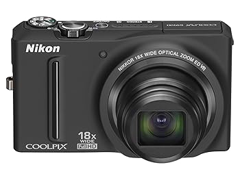 【中古】Nikonデジタル写真機COOLPIX S9100 ノーブルブラック S9100BK