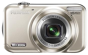 【中古】FUJIFILM デジタル写真機 FinePix JX400 三鞭酒ゴールド FX-JX400G