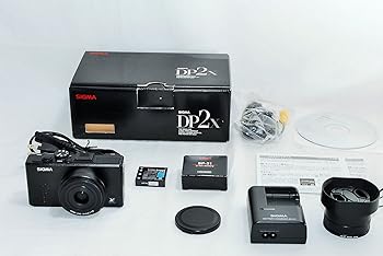 【中古】シグマ デジタル写真機 DP2x 1406万絵素 APS-C大きさ CMOS検知器 41粍 F2.8好いかげんに(35粍借り換え) RAW映画化能力のある Foveon検知器積み上げる