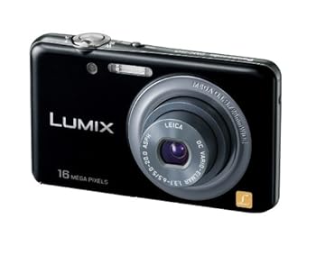 【中古】パナソニック デジタル写真機 ルミックス アーバンブラック DMC-FH7-K