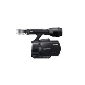 【中古】SONY 水晶体取り替えっこ式デジタル固定ディスクテレビカメラリコーダー 上半身 黒いこと NEX-VG20/B