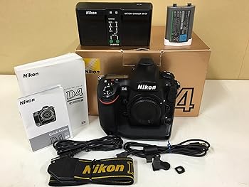 【中古】Nikon デジタル一眼二眼レフ写真機 D4 上半身 D4
