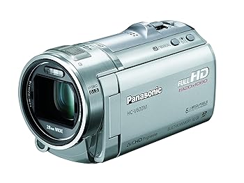 【中古】パナソニック デジタルハイビジョンビデオカメラ 内蔵記憶装置32GB しろがね色 HC-V600M-S