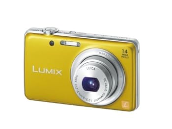 【中古】パナソニック デジタル写真機 ルミックス 黄色 DMC-FH6-Y