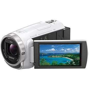 【中古】SONY(ソニー) テレビカメラ Handycam HDR-CX680 白いこと 内蔵記憶装置64GB 光学望遠レンズ30倍 HDR-CX680 W