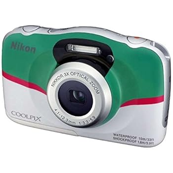 【中古】ニコン COOLPIX W100 新幹線E5系「はやぶさ」青写真