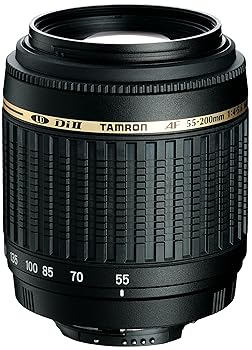【中古】TAMRON AF 55-200粍 F/4-5.6Di II LD MACRO デジタル専用 加農砲用 A15E