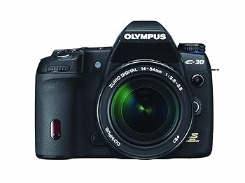 【中古】OLYMPUS デジタル一眼二眼レフ写真機 E-30 水晶体一揃いの道具 E-30LKIT