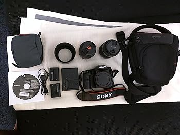 【中古】SONY 鏡鑑受け答え一眼 α57 ダブルズームレンズキット DT 18-55粍 F3.5-5.6 SAM＋DT 55-200粍 F4-5.6 SAM嘱する SLT-A57Y