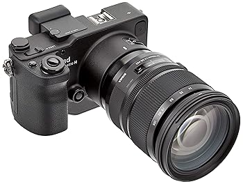 【中古】SIGMA 鏡鑑受け答え一眼 sd Quattro H \u0026 Art 24-105粍 F4 DG 水晶体一揃いの道具