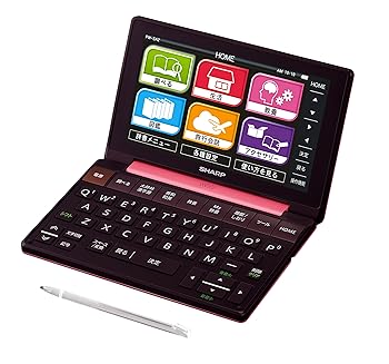 【中古】読みやすい 色つや陰電子字引きBrain 生きて行く組み入れる模範例 サクラ色系 PW-SA2-P