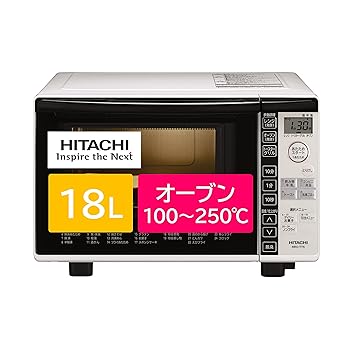 【中古】日立 電子レンジ オーブンレンジ 18L ターンテーブル 一人暮らし ダイレクトキー操作 MRO-TT5 W ホワイト|フジセイ