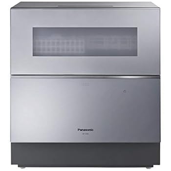 【中古】パナソニック 食器洗いかわき切る機 しろがね色 NP-TZ200-S