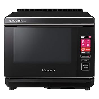 【中古】小ざかしい スチームオーブンレンジ ヘルシオ 30L コンベクション 2段膳立て 黒いこと AX-XA10-B