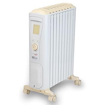 【中古】DeLonghi(デロンギ) 油絵の具暖房器 ベルカルド RHJ75V0815 10～13畳用 皮膚軟化剤ベージュ