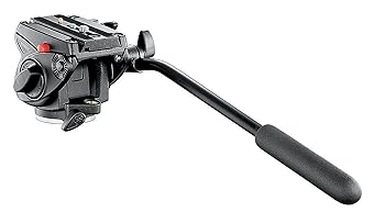 【中古】Manfrotto 2WAY雲台 プロフルードミニ雲台 軽銀製 701HDV