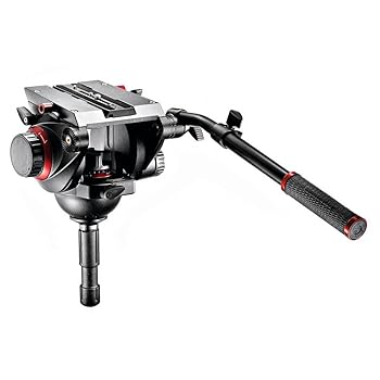 【中古】マンフロット(Manfrotto)プロビデオフルード雲台 100粍