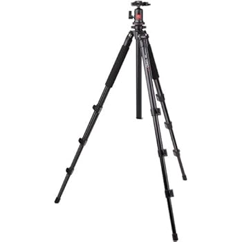 【中古】Oben ac-1441 4-section軽銀三脚with ba-111どんぶり鉢頭顱( 3容器に並べる)