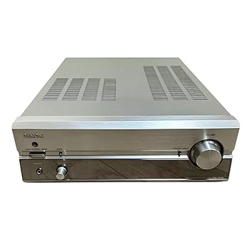 【中古】Denon PRESTA プリメインアンプ しろがね色 PMA-201SA