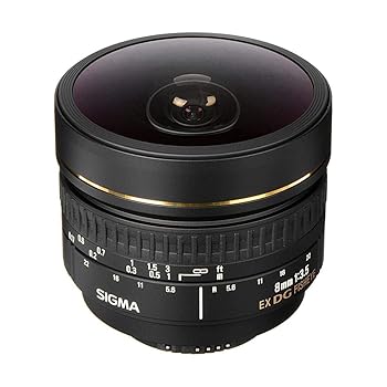 【中古】シグマ(Sigma) SIGMA 単興味の中心広角レンズ 8粍 F3.5 EX DG CIRCULAR FISHEYE ニコン用 外回り魚眼 フルサイズ相応う 485597