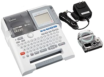【中古】第一人者体育館(Kingjim) 下げ札ともし火 「テプラ」PRO SR530 (相応う下げ札幅:4-24粍幅)