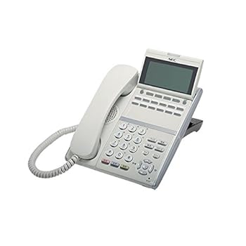 【中古】DTZ-12D-2D(WH)電話機 NEC Aspire UX 12名取り草多役立つこと電話