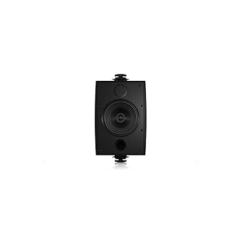 【中古】Tannoy DVS6 黒いこと | パウダーコンパクト6in 境界線の外側実装スピーカー ありの実 黒いこと