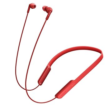 【中古】ソニー ワイヤレスイヤホン MDR-XB70BT : Bluetooth相応う 遠隔操作・マイクロホン付き添い人 赤いこと MDR-XB70BT R