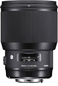 【中古】シグマ(Sigma) 水晶体 85粍 F1.4 DG HSM Nikon ニコン Fマウント 単興味の中心 望遠 フルサイズ 一眼二眼レフ用 Art