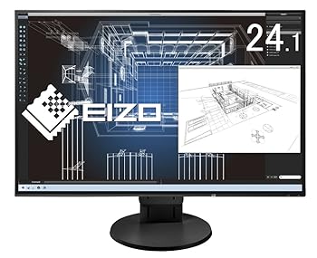 【中古】EIZO FlexScan 24.1インチ ディスプレイ モニター (WUXGA/IPSパネル/ノングレア/ブラック/5 無輝点保証) EV2456-RBK｜フジセイ