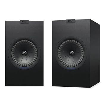 【中古】KEF Q350 黒いこと ブックシェルフスピーカー ハイレゾ相応う /2本 /2-wayブックシェルフスピーカー