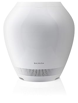 【中古】バルミューダ 加湿器 蒸発式 降雨 Wi-Fi模範例 BALMUDA Rain ERN-1100UA-WK