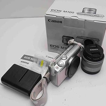 【中古】キヤノン EOS M100・リミテッドピンクキット EOSM100LIMITEDPINKKIT｜フジセイ