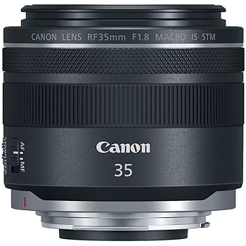 【中古】Canon RF35mm F1.8 IS Macro STM レンズ、ブラック｜フジセイ