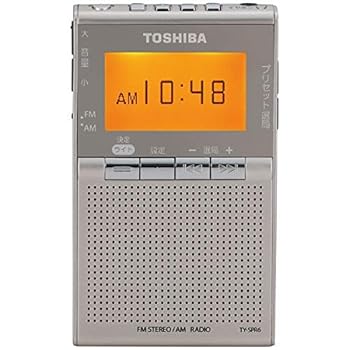 【中古】東芝 ワイドFM/AMポケットラジオTOSHIBA TY-SPR6-N｜フジセイ