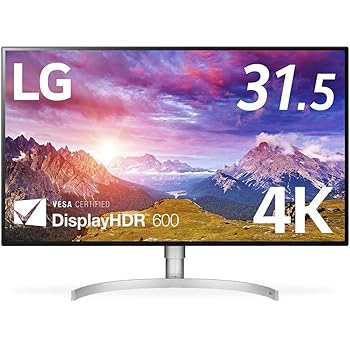 【中古】LG 管する 見せびらかす 32UL950-W 31.5in/4K/DisplayHDR600/Nano IPS/Thunderbolt3×2、HDMI、DP/金棒引き/心棒、高さ調節する/3年楽になること