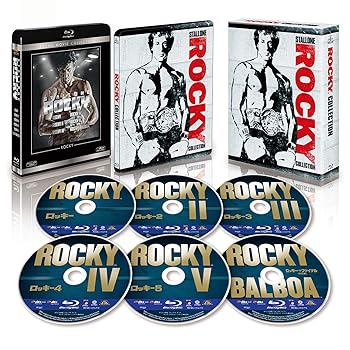【中古】ロッキー コレクション スチールブック付きブルーレイBOX (6枚組) [Blu-ray]｜フジセイ