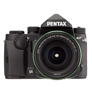 【中古】★カメラバックプレゼント★PENTAX KP 18-135WR一揃いの道具 黒いこと