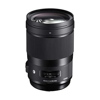 【中古】SIGMA 単焦点標準レンズ 40mm F1.4 DG HSM | Art A018 CANON-EFマウント用 フルサイズ対応｜フジセイ