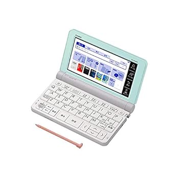 【中古】カシオ CASIO 陰電子字引き エクスワード 高校生模範例 XD-SR4800GN 緑であること 215コンテンツ