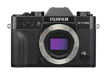 【中古】富士フイルム(FUJIFILM) 銀鏡受け答え一眼写真機 X-T30上半身 黒いこと 3 in X-T30-B