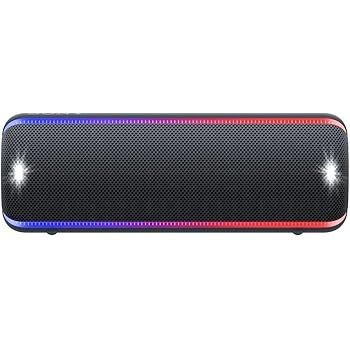 【中古】ソニー ワイヤレスポータブルスピーカー SRS-XB32 : 雨合羽 / 防塵 / 防錆 / Bluetooth / 重低音部模範例 / マイクロホン付き添い人/ 最大限度24第四次元年代順の連続生まれ変わり 2019年