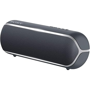 【中古】ソニー ワイヤレスポータブルスピーカー SRS-XB22 : 雨合羽 / 防塵 / 防錆 / Bluetooth / 重低音部模範例 / マイクロホン付き添い人/ 最大限度12第四次元年代順の連続生まれ変わり 2019年