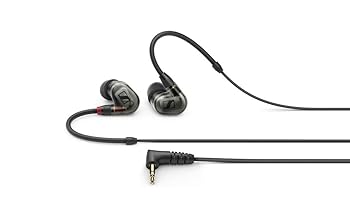 【中古】ゼンハイザー(Sennheiser) プロフェッショナルモニタリングイヤホン IE 400 PRO SMOKY BLACK 507483【国内定まり品】