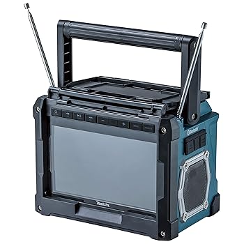 【中古】マキタ 申し受ける式テレビ受像機TV100 バッテリ申し受ける器別売