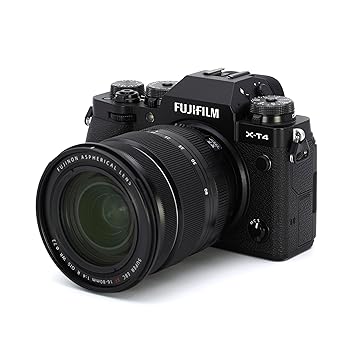 【中古】富士フイルム(FUJIFILM) 鏡鑑受け答え一眼写真機 X-T4水晶体一揃いの道具 黒いこと X-T4LK-1680-B